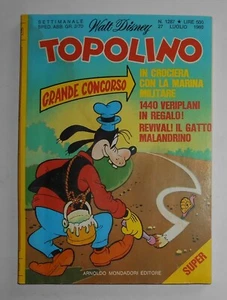 TOPOLINO LIBRETTO 1287 DEL 1980 EDICOLA - Bild 1 von 3