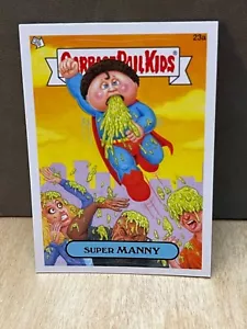 SUPER MANNY 23a Garbage Pail Kids 2012 Brand New Series 1 Superman GPK - Picture 1 of 2