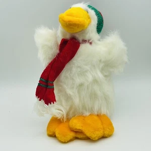 Vintage 1996 Musical Plush Christmas Goofus Duck 12 Inch NWT Joelson Industries - Picture 1 of 9