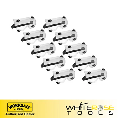 Sealey Standardbrille - indirekte Belüftung - 10er-Pack PSA