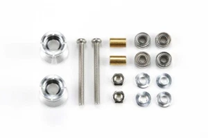 Tamiya MINI 4WD JR Double Aluminum Rollers 9-8Mm 15403 - Picture 1 of 1