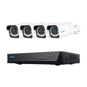 Reolink 4K Überwachungskamera Aussen Set 5X Optischer Zoom 8CH 2TB NVR+ 4 Kamera - Afbeelding 1 van 10