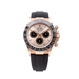 Rolex Daytona Sundust Dial 18K Rose Gold Oysterflex 126515LN 2025 Full Set - Picture 1 of 7