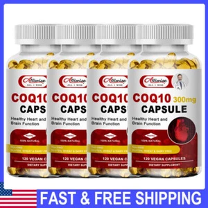 Coenzyme Q-10 CoQ10 Capsules 200mg Heart Health Energy Support 120/240/480Pcs - Picture 1 of 11