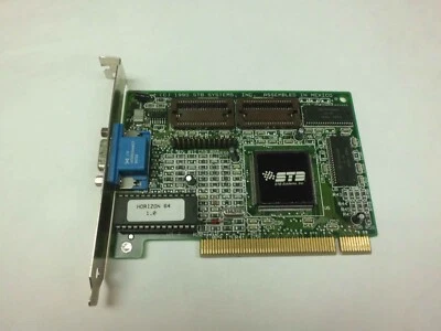 STB SYSTEMS HORIZON 64 PCI VGA 1X0-0338-007 EKSUSA15064PCI TESTED GOOD - Image 1 of 4