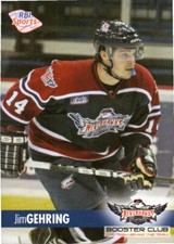 Jim Gehring 2010-11 Augusta Riverhawks
