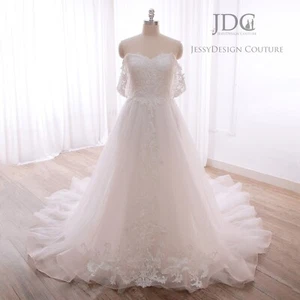 Glitter Tulle Wedding Dress Bridal Gown 2-28W Custom made Plus Size Corset Hot - Picture 1 of 14