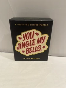 You Jingle My Bells 100-teiliges Mini-Puzzle weißer Elefant Weihnachtsfeier Geschenk - Bild 1 von 3