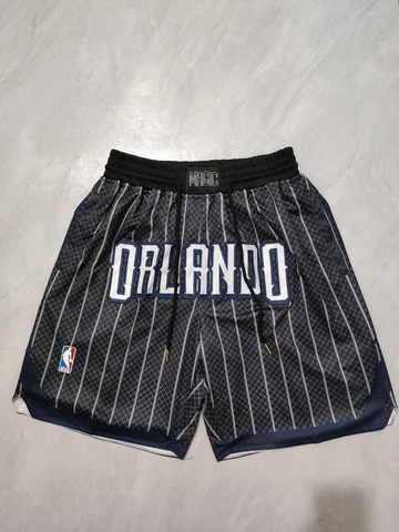 23 NEW Orlando Magic MENS black pocket short pants Cover