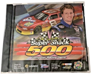 Dale Earnhardt Jr Super Snack 500 PC Racing Game 2003 Vintage Nascar New Sealed - Picture 1 of 8