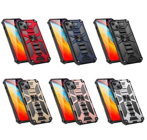 For iPhone 14 15 Pro Plus Pro Max Phone Case Military Grade Shockproof Hybrid - Picture 1 of 12