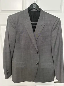 REDA, John W Nordstrom Men’s Suit Jacket Size 46R/W40 Gray - Picture 1 of 16