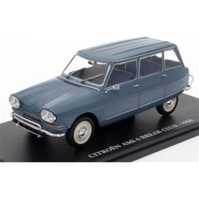Citroen AMI 6 Break Club 1968 azul edición Atlas escala 1:24  Foto 1 de 4