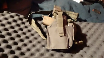 Funda táctica para pierna derecha pistola pistola muslo funda cinturón bolsa ajustable Foto 1 de 3