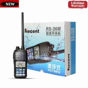 Recent RS-36M 5W VHF Marine Radio 156-163MHz IPX7 Walkie Talkie Transceiver - Picture 1 of 7