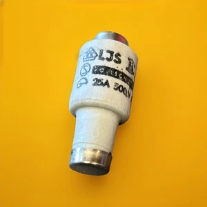 🔥(AN) ***QTY 5*** LJS Vollschutz 25 A Bottle Fuse ***FREE SHIPPING*** - Picture 1 of 4