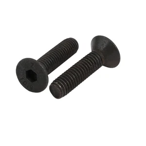 2 piezas M6x25 mm cabeza plana contrahundida enchufe hexagonal perno rosca izquierda DIN7991 - Imagen 1 de 2