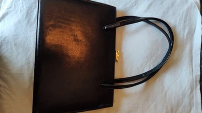 Ackery London. Made In England. Black  Women's. Vintage  Kiss Clasps Purse. - Image 1 of 4