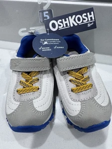 Sneakers OshKosh B'gosh Santana-B blu multi bambino taglia 5 unisex - Foto 1 di 7