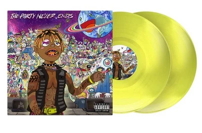 Juice WRLD Vinyl, The Party Never Ends,Yellow 2LP,Nicki Minaj Offset Eminem RARE - Image 1 of 2