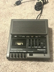 Panasonic RR-930 Desktop Cassette Transcriber / Recorder No Pedal Works - Picture 1 of 9