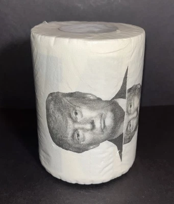 New Donald Trump Toilet Roll Tissue Fun Paper Gag Prank Gift - Image 1 of 2