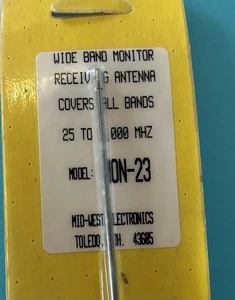 Mid-West Vehicle CB Receiving Antenna Wideband Monitor Mon-23 - Zdjęcie 1 z 1