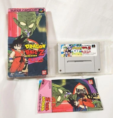Dragon Ball Z Super Famicom Game with Box & Manual Slight Wear - Image 1 of 3