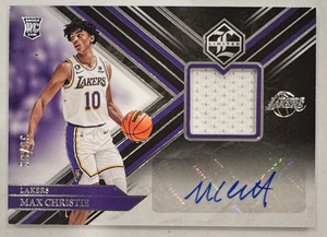 2022-23 Chronicles Limited Max Christie Rookie Patch Auto /99 - Bild 1 von 2