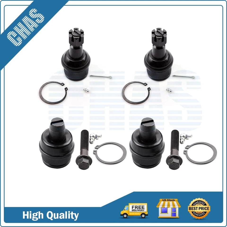 4x Front Ball Joint For 2007 08 09 10 11 12 13-2014 Ford E-150, E-450 Super Duty - Image 1 of 1