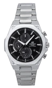 Casio Edifice Chronograph Analog Sports Solar 100M Mens Watch EFS-S570D-1A - Picture 1 of 7