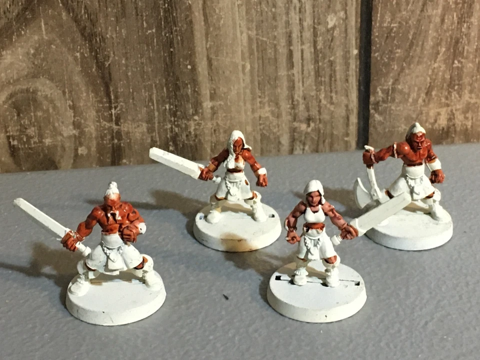 A29770 I-KORE METAL VACÍO MINIATURAS CELTOS BÁRBAROS 4 PK MESA WARGAMES Foto 1 de 4