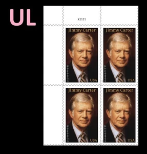 US 6043 Jimmy Carter F plate block 4 UL MNH 2025 after 10/30 - Picture 1 of 1