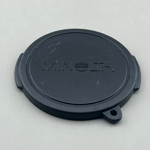 Minolta Plastic 46mm Slip-On Front Lens Cap Hi-Matic GF  GENUINE OEM Japan - Picture 1 of 8