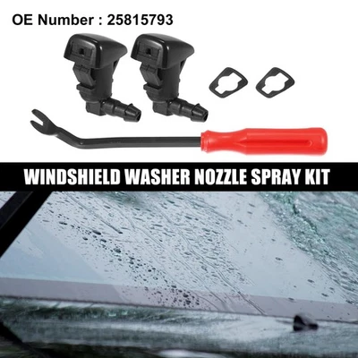 Kit de 5 boquillas de lavado de parabrisas delantero 25815793 para Cadillac CTS 2008-2015 Foto 1 de 4