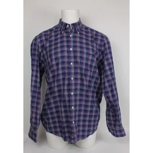 Camisa Gant Para Hombre Talla XL 80 Sarga Azul Cuadros Artículo - Imagen 1 de 13