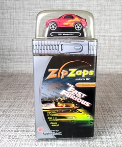 Zip Zaps Micro RC 1995 Mazda RX-7 Fast and Furious Red SEALED - Picture 1 of 9