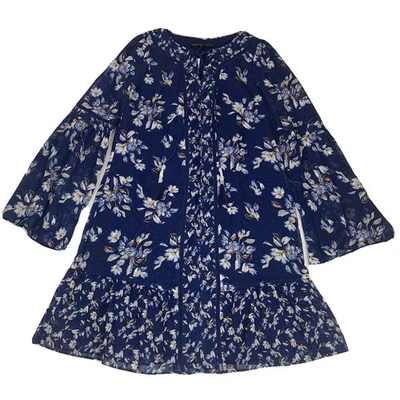 Vestido recto White House Black Market para mujer talla XS floral manga campana nuevo con etiquetas $150 Foto 1 de 4