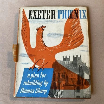 1946 Exeter Phoenix: Plan for Rebuilding Thomas Sharp post WW2 Architecture Book - Image 1 of 4