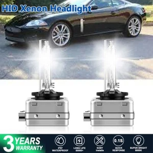FOR Jaguar XK 2007-2011 D1S HID Headlight Bulbs Conversion Kit 6000K White - Foto 1 di 12