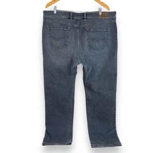 Gardeur Fair Trade Straight Leg Jeans Mens 42 x 33 Black Denim Cotton Dark Wash - Picture 1 of 7