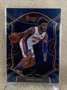 2020-21 Select NBA Saddiq Bey Rookie RC Concourse Blue SP #79 - Detroit Pistons - Bild 1 von 2