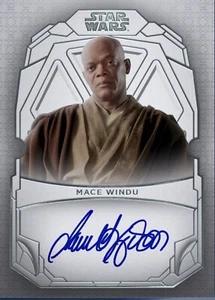 🔥DIGITAL🔥WINDU Star Wars Card Trader EPIC White Chrome ANTIQUITIES Signature - Picture 1 of 4