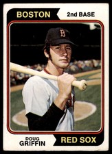 1974 Topps #219 Doug Griffin VG Boston Red Sox