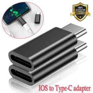 2PCS Female to Male USB-C 3.1 Type C Charger New Converter Adapter For iPhone 16 - Picture 1 of 11