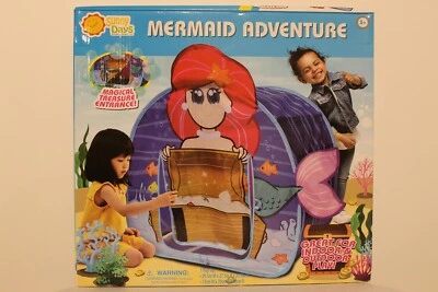 Sunny Days Entertainment Undersea Adventure Mermaid Pop-Up Play Tent, Brand New! - Image 1 of 2