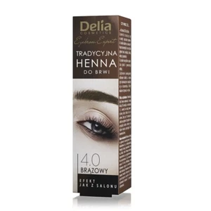 5906750806853 Eyebrow Expert tradycyjna henna do brwi 4.0 Brąz 2g Delia - Picture 1 of 1