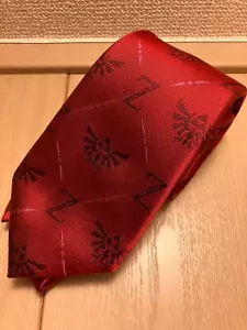 The Legend of Zelda Nintendo TOKYO Limited Silk Necktie Video Game Japan NEW - Picture 1 of 4