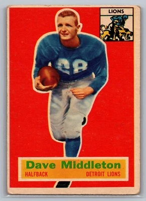 1956 Topps - #68 Dave Middleton (RC) - VG *TEXCARDS* - Image 1 of 2