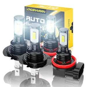 For Ford Fusion 2006-2016 - 6000K LED Headlight Bulb High Low Beam LED Light Kit - Picture 1 of 11